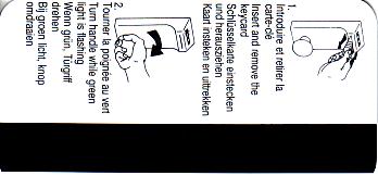 Hotel Keycard Steigenberger The Hague Netherlands Back