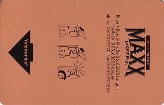 Hotel Keycard Steigenberger Langen Germany Front