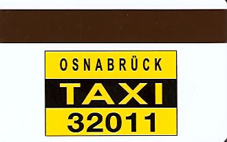 Hotel Keycard Steigenberger Osnabruck Germany Back
