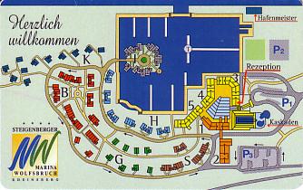 Hotel Keycard Steigenberger Rheinsberg Germany Front