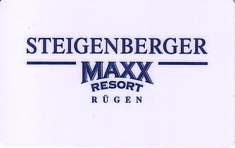Hotel Keycard Steigenberger Rugen Germany Front