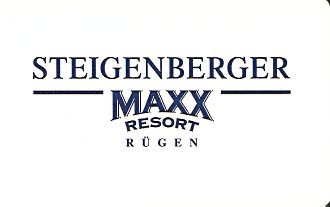 Hotel Keycard Steigenberger Rugen Germany Front