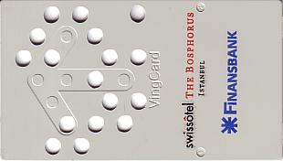 Hotel Keycard Swissotel Istanbul Turkey Front