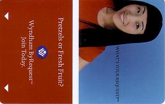 Hotel Keycard Wyndham Generic Front