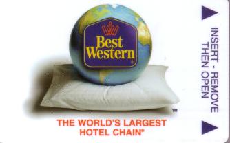 Hotel Keycard Best Western Generic Front