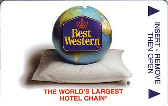 Hotel Keycard Best Western Generic Front