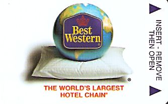 Hotel Keycard Best Western Generic Front