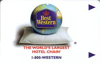 Hotel Keycard Best Western Generic Front