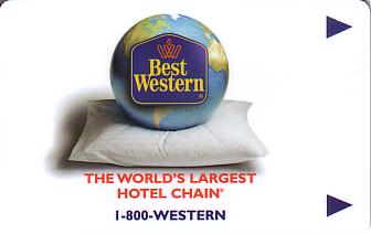 Hotel Keycard Best Western Generic Front