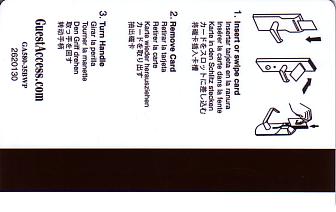 Hotel Keycard Best Western Generic Back