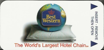 Hotel Keycard Best Western Generic Front