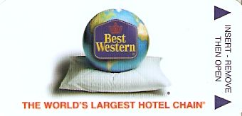 Hotel Keycard Best Western Generic Front