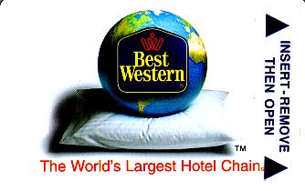Hotel Keycard Best Western Generic Front