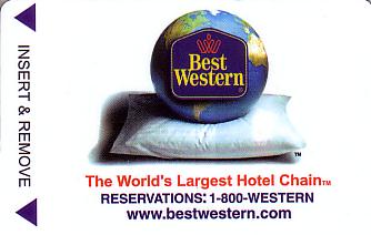 Hotel Keycard Best Western Generic Front