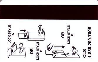 Hotel Keycard Best Western Generic Back