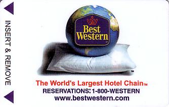 Hotel Keycard Best Western Generic Front