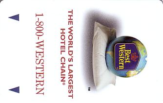 Hotel Keycard Best Western Generic Front