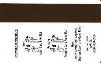 Hotel Keycard Best Western Generic Back