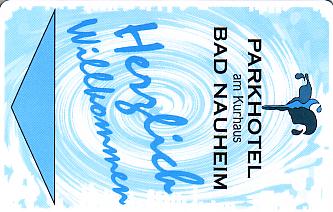 Hotel Keycard Best Western Bad Nauheim Germany Front