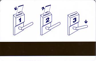 Hotel Keycard Best Western Budapest Hungary Back