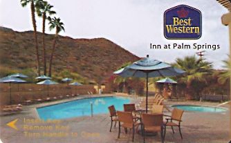 Hotel Keycard Best Western California (State) U.S.A. (State) Front