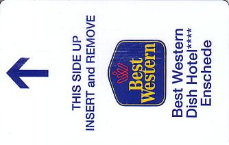 Hotel Keycard Best Western Enschede Netherlands Front