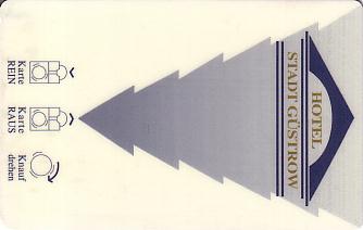 Hotel Keycard Best Western Gustrow Germany Front