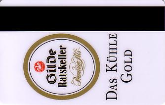 Hotel Keycard Best Western Hannover Germany Back