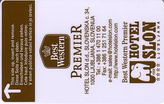 Hotel Keycard Best Western Ljubljana Slovenia Front