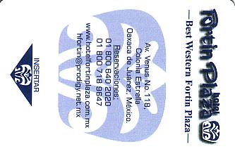 Hotel Keycard Best Western Oaxaca Mexico Front