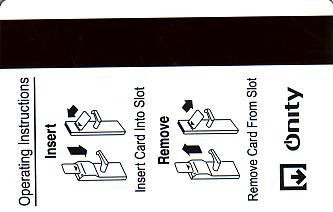 Hotel Keycard Best Western Oaxaca Mexico Back