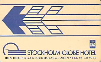 Hotel Keycard Best Western Stockholm Sweden Front