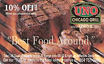 Hotel Keycard Best Western Virginia (State) U.S.A. (State) Front