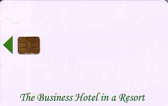 Hotel Keycard Best Western Zakinthos Greece Back