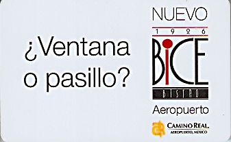 Hotel Keycard Camino Real Mexico City Mexico Front