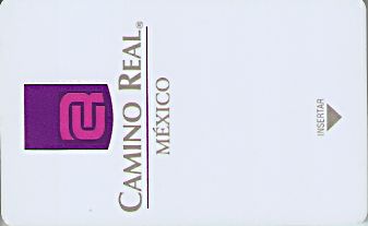 Hotel Keycard Camino Real Mexico City Mexico Front