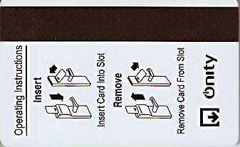 Hotel Keycard Camino Real Mexico City Mexico Back