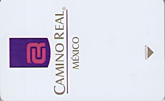 Hotel Keycard Camino Real Mexico City Mexico Front