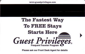 Hotel Keycard Choice Hotels Generic Back