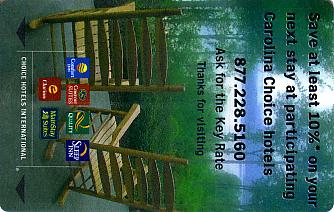 Hotel Keycard Choice Hotels Generic Front