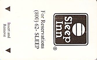 Hotel Keycard Choice Hotels Generic Front