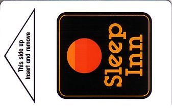 Hotel Keycard Choice Hotels Generic Front