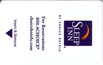 Hotel Keycard Choice Hotels Generic Front