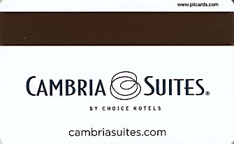 Hotel Keycard Choice Hotels Generic Back