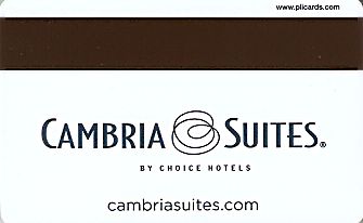 Hotel Keycard Choice Hotels Generic Back