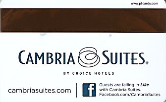 Hotel Keycard Choice Hotels Generic Back