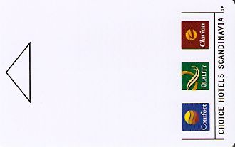 Hotel Keycard Choice Hotels  Denmark Front