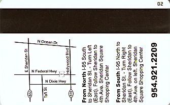 Hotel Keycard Choice Hotels Florida (State) U.S.A. (State) Back