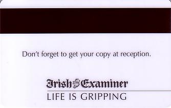 Hotel Keycard Choice Hotels  Ireland Back