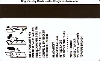 Hotel Keycard Clarion Hotel Generic Back